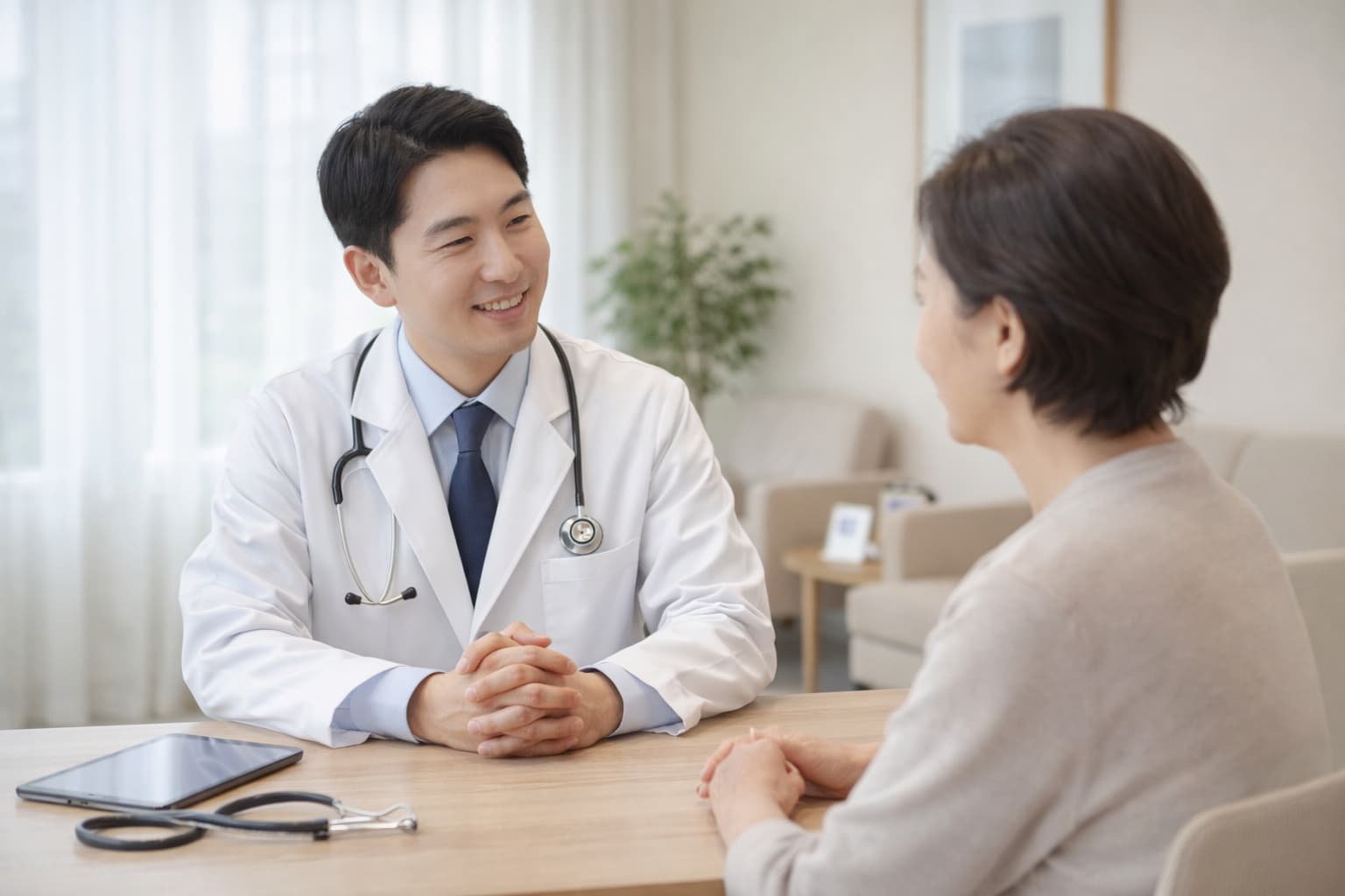 내과 데스크 안내